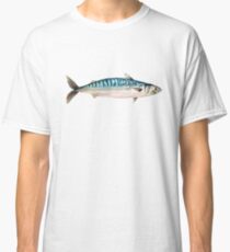 Watercolor mackerel Classic T-Shirt