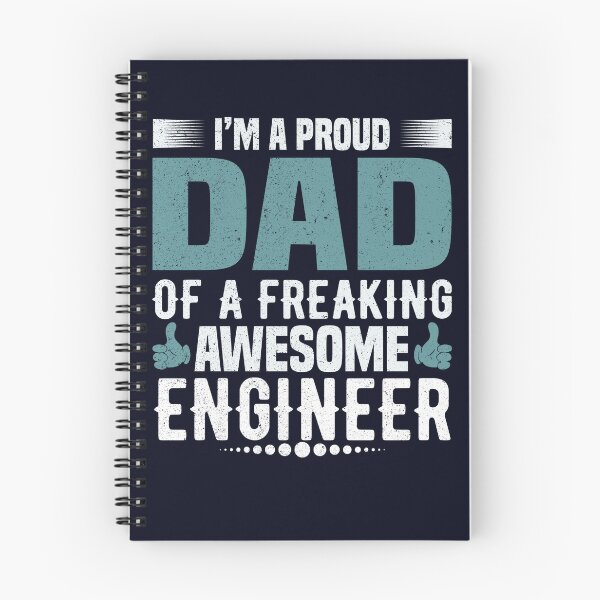 Item preview, Proud Dad of an Awesome Engineer - Fun professional Daughter designed and sold by madtoyman.