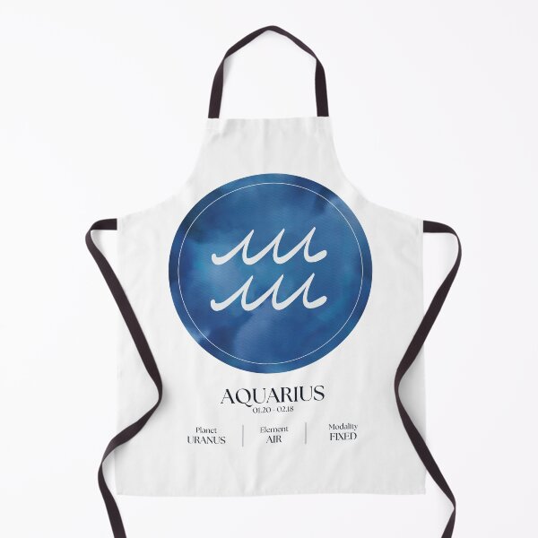 Item preview, Aquarius Watercolor Zodiac designed and sold by HeySpiritAnimal.