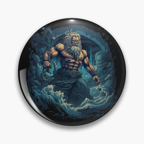 Artikelvorschau, Poseidon - Griechischer Gott entworfen und verkauft von unknown-places.