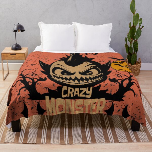 Item preview, Crazy monster , funny halloween t-shirt designed and sold by Blue Dragon.
