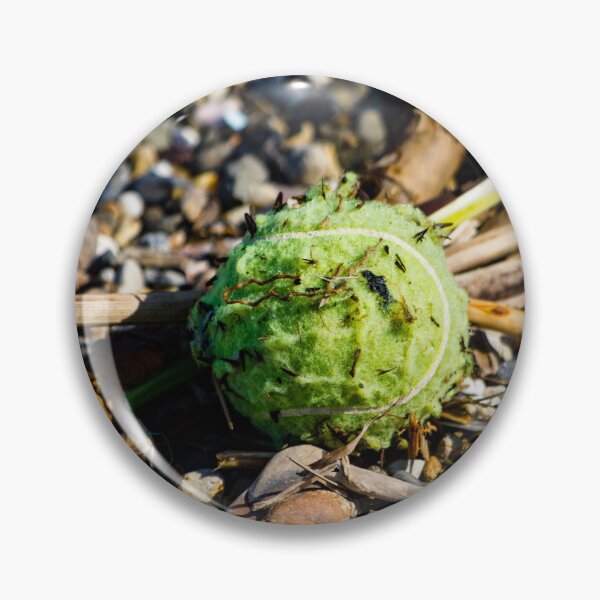 Item preview, Tennis ball on a beach designed and sold by Shizenkai.