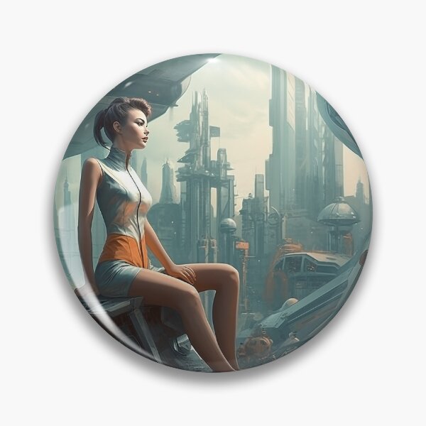 Item preview, Future City Girl designed and sold by BandanaMontana.