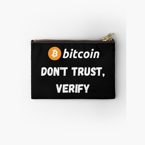 Item preview, Bitcoin - Don't Trust, Verify Design designed and sold by RektRepublic.