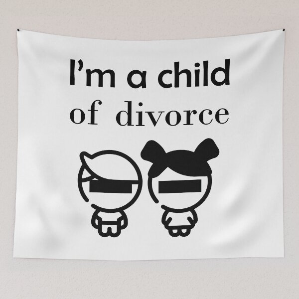 Item preview, Child Of Divorce [black a designed and sold by guillermoinma.