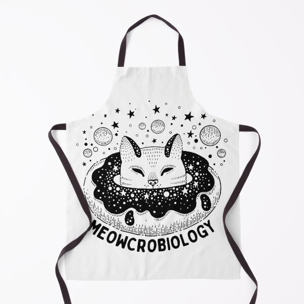 Item preview, Meowcrobiology Cosmic Donut Cat designed and sold by Harsh Katariya.
