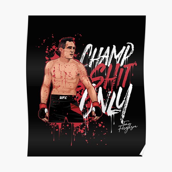 Combat de Tony Ferguson Poster