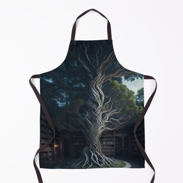 Item preview, Explore the Enchanting Library of the World Tree designed and sold by Grim000.