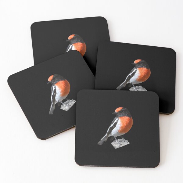 Item preview, Red-capped Robin 6 designed and sold by quentinjlang.