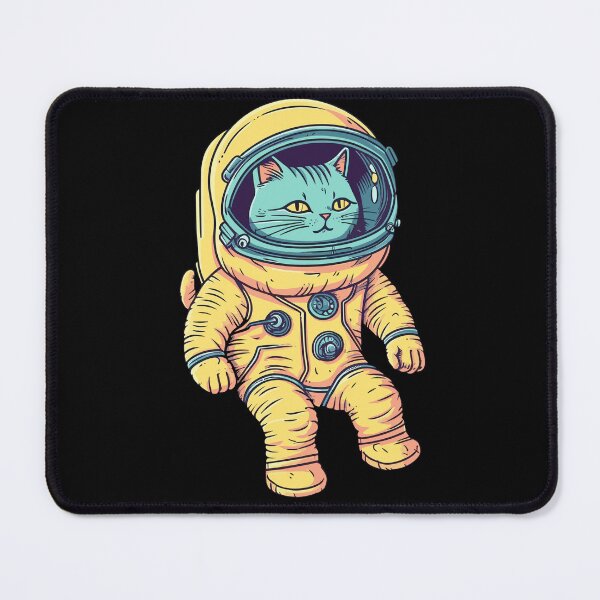 Item preview, Chill Astronaut Cat designed and sold by purrestrial-co.