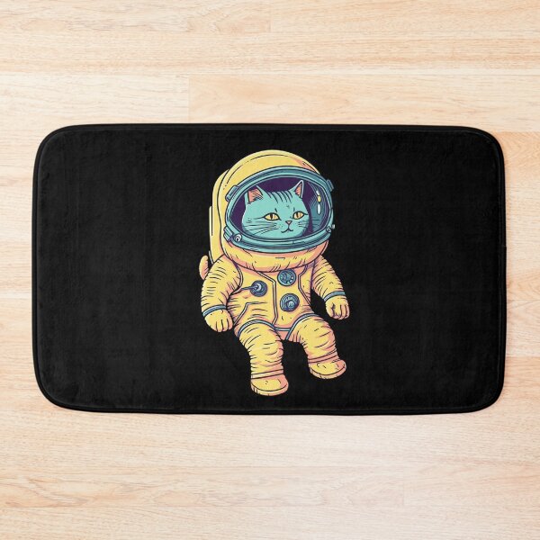 Item preview, Chill Astronaut Cat designed and sold by purrestrial-co.