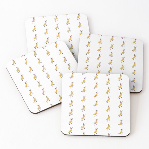 Item preview, Banana on skates designed and sold by Malvamalu.