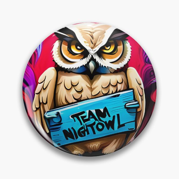 Item preview, team night owl designed and sold by SanScho69.