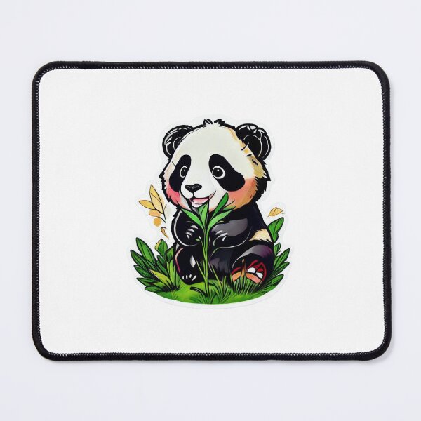Item preview, A giant panda playing by a river designed and sold by JasmineYu4.