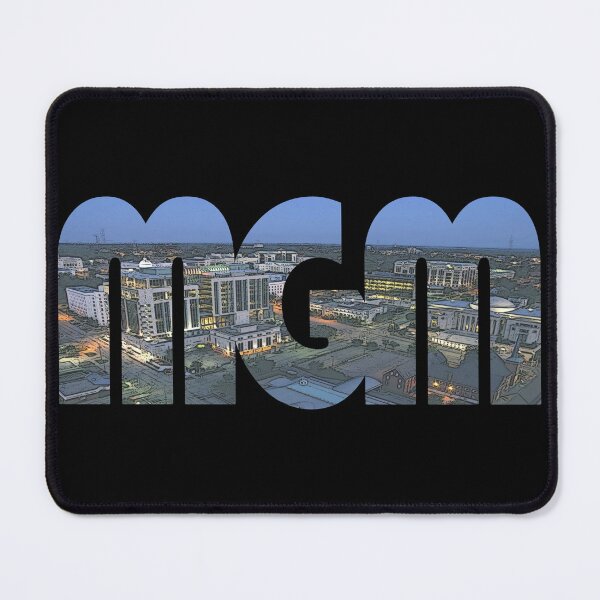 Item preview, Montgomery, Alabama MGM Night Cityscape designed and sold by CrabbyLobster.
