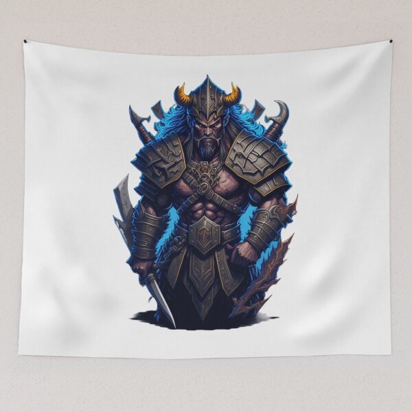 Item preview, Whacky Warlord: Barbarian Character Design designed and sold by harperjg.