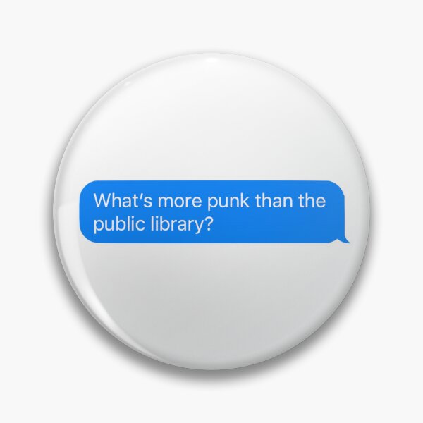 Item preview, Punk Library designed and sold by RenegadeTravels.