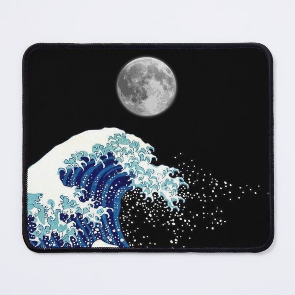 Item preview, Wave and moon designed and sold by wawer.