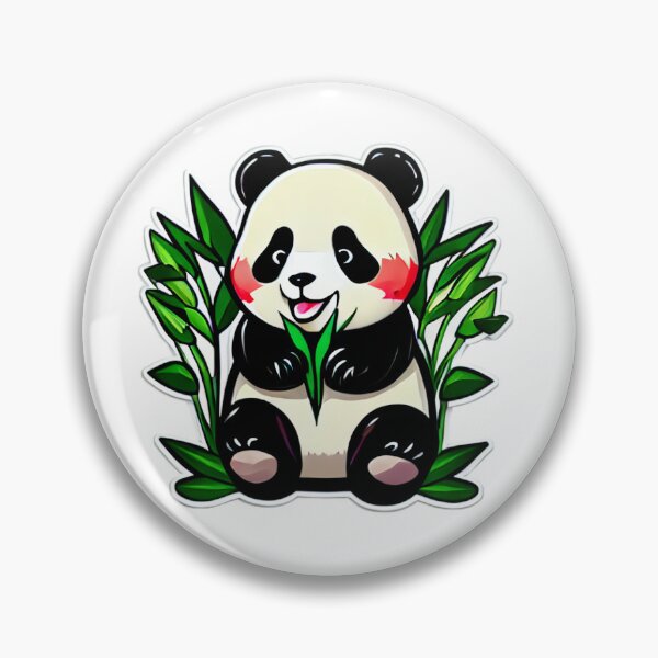 Item preview, A giant panda lying in a pile of bamboo designed and sold by JasmineYu4.