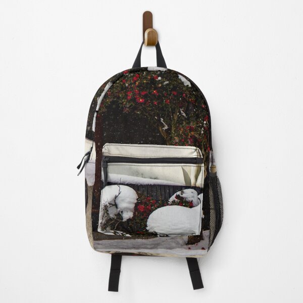 Item preview, Snow covered tree with red flowers designed and sold by Shizenkai.