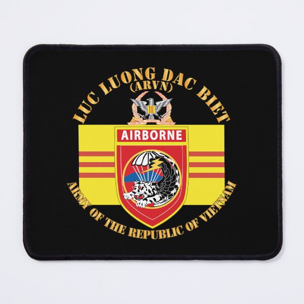 Item preview, ARVN - Luc Luong Dac Biet - Liaison Office - w Airborne Tab - ARVN - Flag - Army Crest designed and sold by Military Insignia Products.