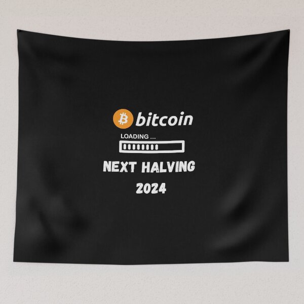 Item preview, Bitcoin - Next Halving 2024 Design designed and sold by RektRepublic.