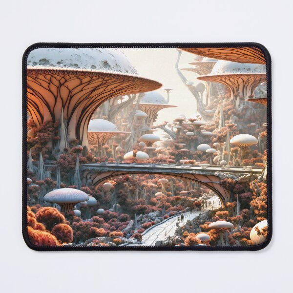 Item preview, Fantasy Alien Planet Landscape designed and sold by AdrianGrosu.