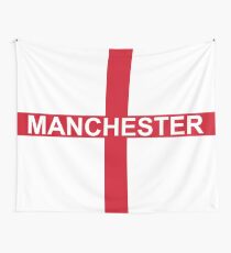 Manchester supporters banner Wall Tapestry
