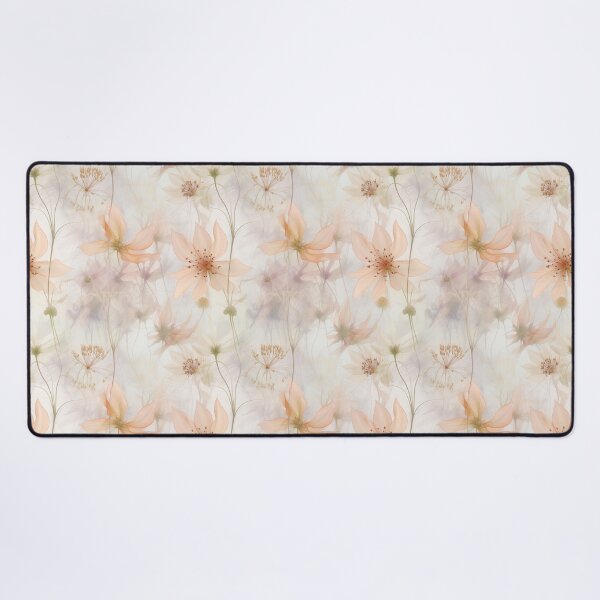 Item preview, delicate flowers on white background 7 designed and sold by Mike Kiev art.