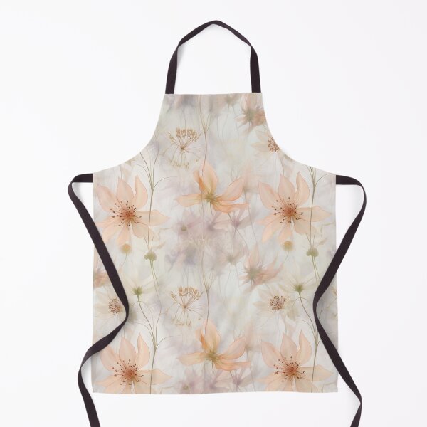 Item preview, delicate flowers on white background 7 designed and sold by Mike Kiev art.