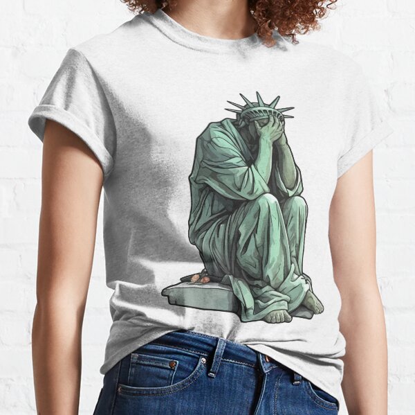 Tie Dye 2024 t-shirt - Yo! Yolla Universal statue of liberty logo Tee