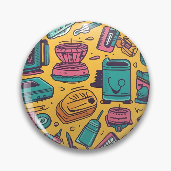 Item preview, Whimsical Object Tales Pattern designed and sold by InkmystiqueIN.