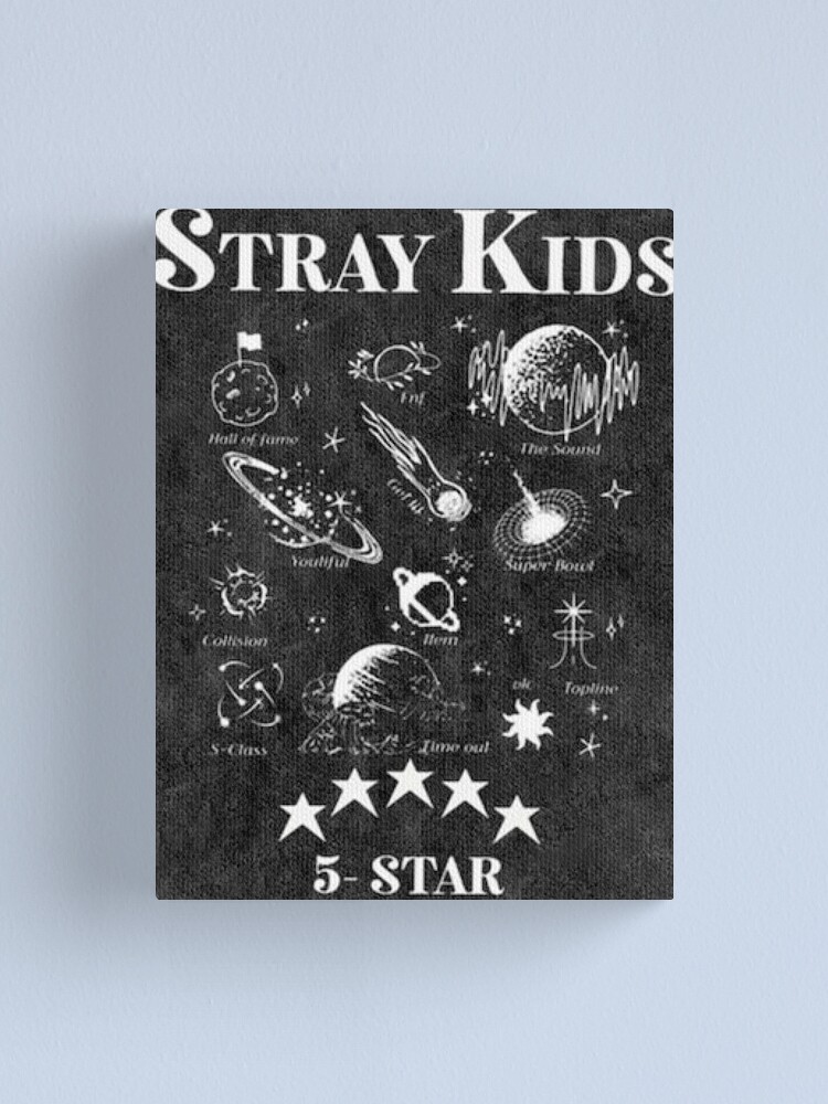 Stray Kids 5 Star comeback poster kpop boy group bang chan lee