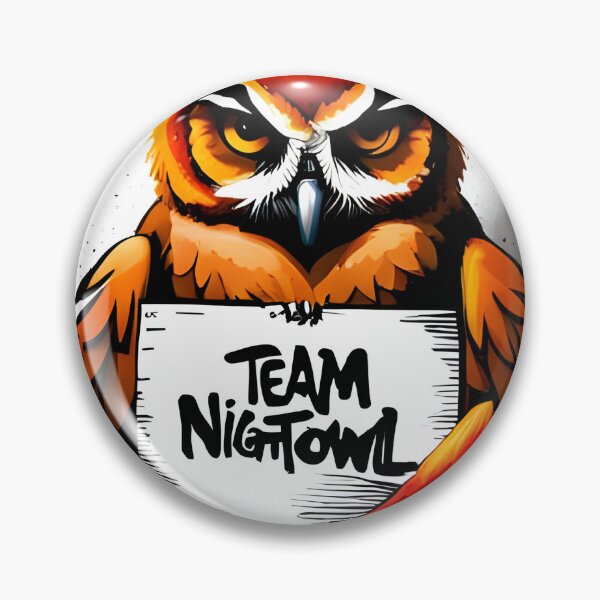 Item preview, team night owl designed and sold by SanScho69.