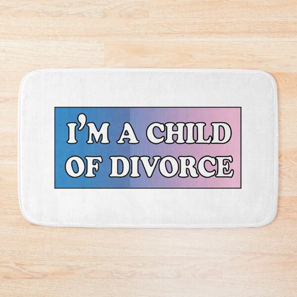 Item preview, i_m a child of divorce bumper sticker designed and sold by guillermoinma.