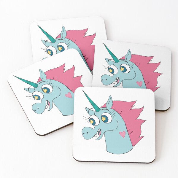 Item preview, unicorn head designed and sold by Dotty Cute.