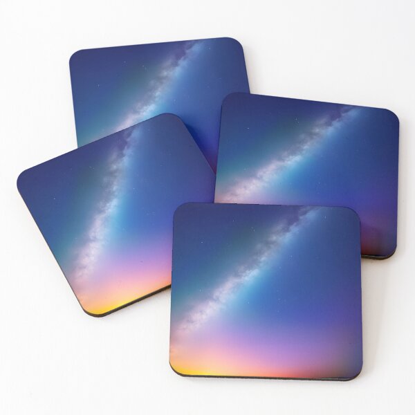 Item preview, Celestial Symphony: A Captivating Sunset Sky with the Milky Way designed and sold by masabo.