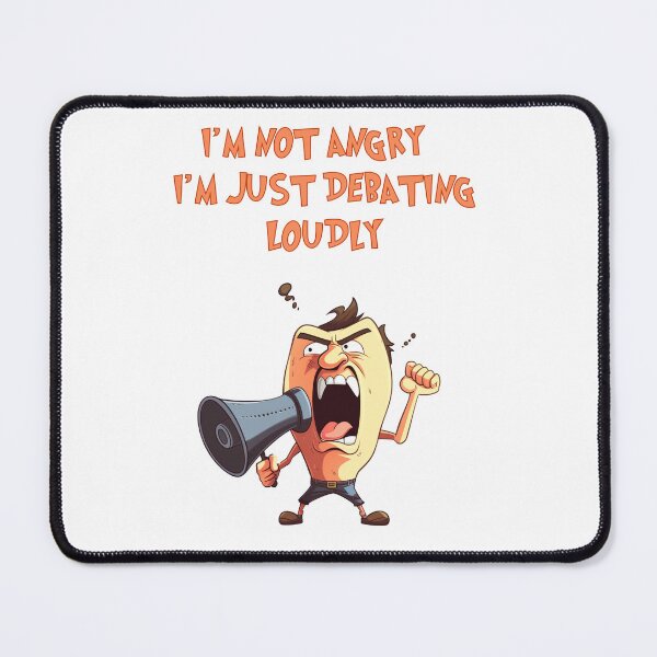 Item preview, I'm Not Angry designed and sold by Bill Makatowicz.