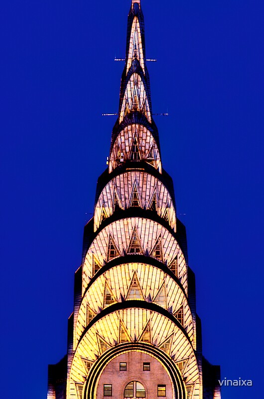 "Chrysler Building: Art Deco Beauty" by vinaixa | Redbubble