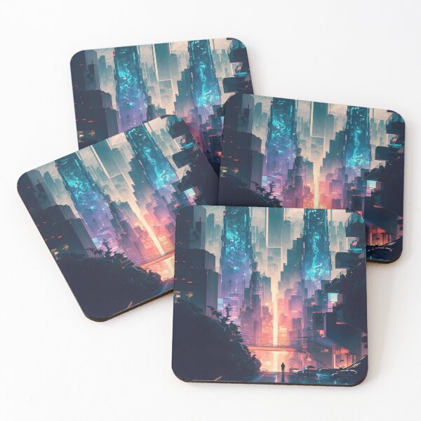 Item preview, Neon City fantasy designed and sold by LiviVentures.