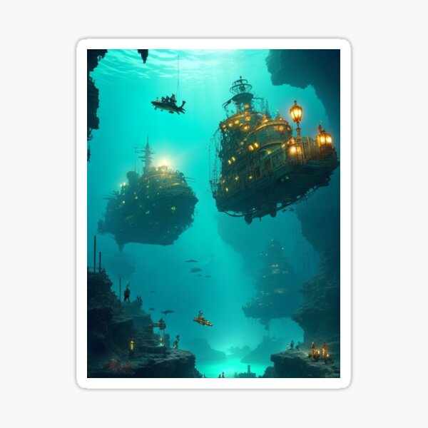 Item preview, Sous-marins steampunk  designed and sold by zzenvibes.