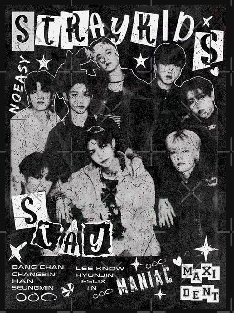 Stray Kids 5 Star comeback poster kpop boy group bang chan lee