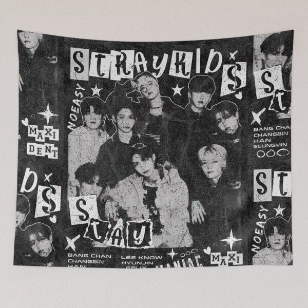 Item preview, Stray Kids 5 Star comeback poster kpop boy group bang chan lee know changbin hyunjin han felix seungmin jeongin designed and sold by Kpop-Noona.