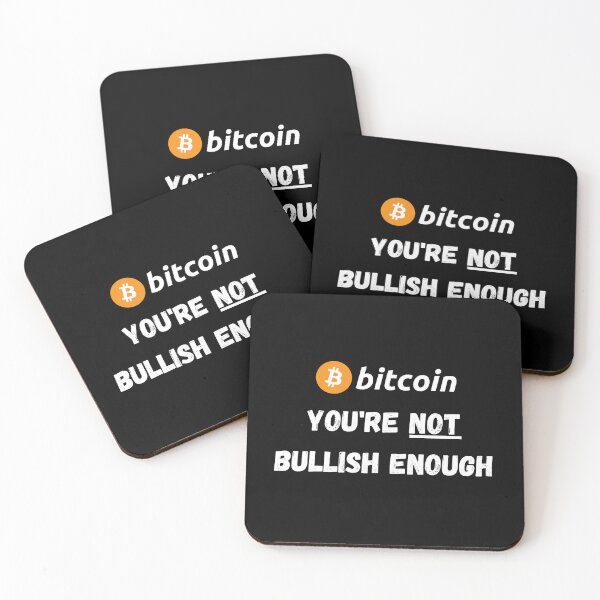 Item preview, Bitcoin - You're Not Bullish Enough Design designed and sold by RektRepublic.