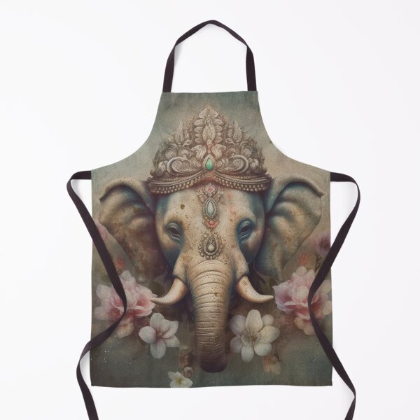 Item preview, Ganesh / Ganesha Vintage illustration designed and sold by Happy Mood Design.