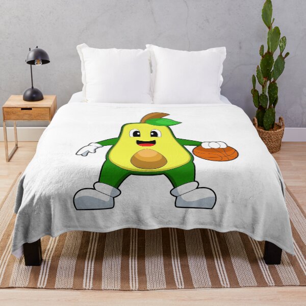 Aperçu de l'œuvre Avocado Basketball player Basketball créée et vendue par Snabdesign84.