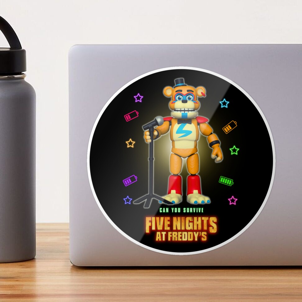 FREDDY, CAN YOU SURVIVE FIVE NIGHTS AT FREDDYS, 2023. Halloween Mounted  Print for Sale by Mycutedesings-1