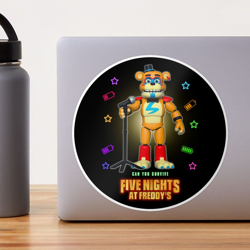 FREDDY, CAN YOU SURVIVE FIVE NIGHTS AT FREDDYS, 2023. Halloween Sticker for  Sale by Mycutedesings-1