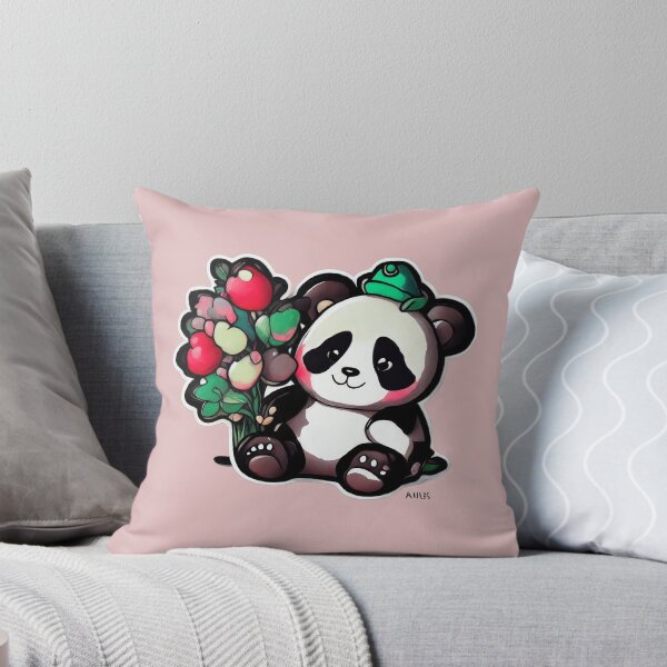 Item preview, a panda wearing a British bowler hat and red boots designed and sold by JasmineYu4.