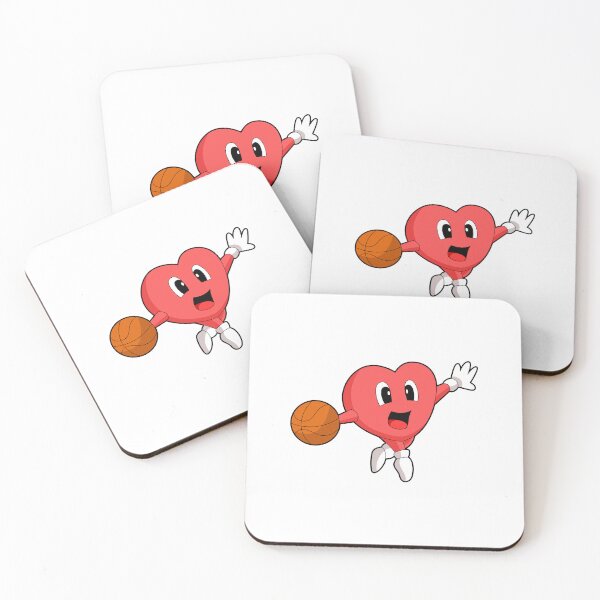Item preview, Heart Basketball player Basketball designed and sold by Snabdesign84.